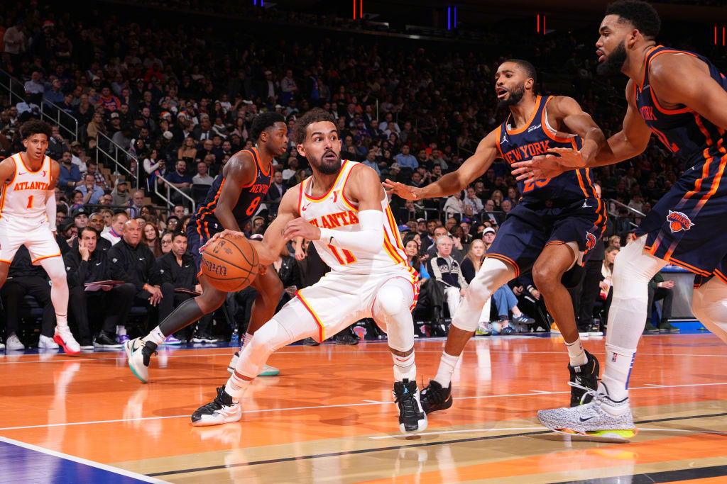 关于老鹰负尼克斯，特雷杨在比赛中展现个人技术的信息