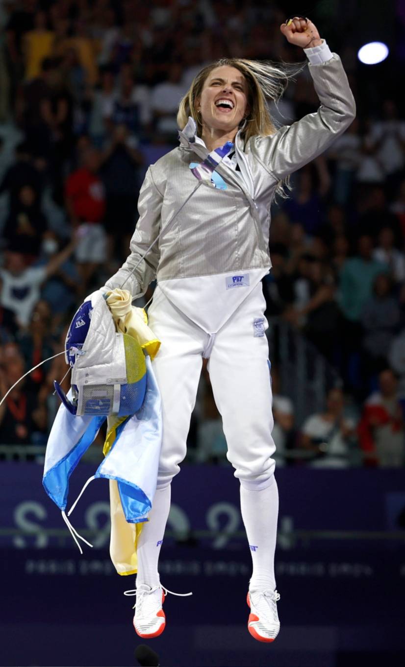 英国击剑好手力克对手,夺冠瞬间 英国击剑好手力克对手,夺冠瞬间